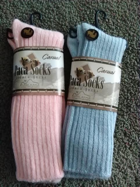 Alpaca Socks, yarn, scarves, etc.